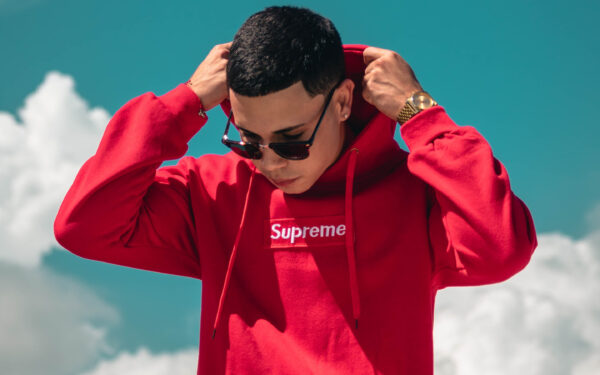 Red hoodie | Supreme