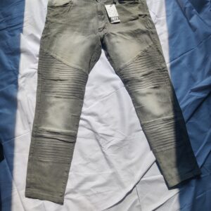 Brown Designer Skinny Fit Jeans 36" | Review